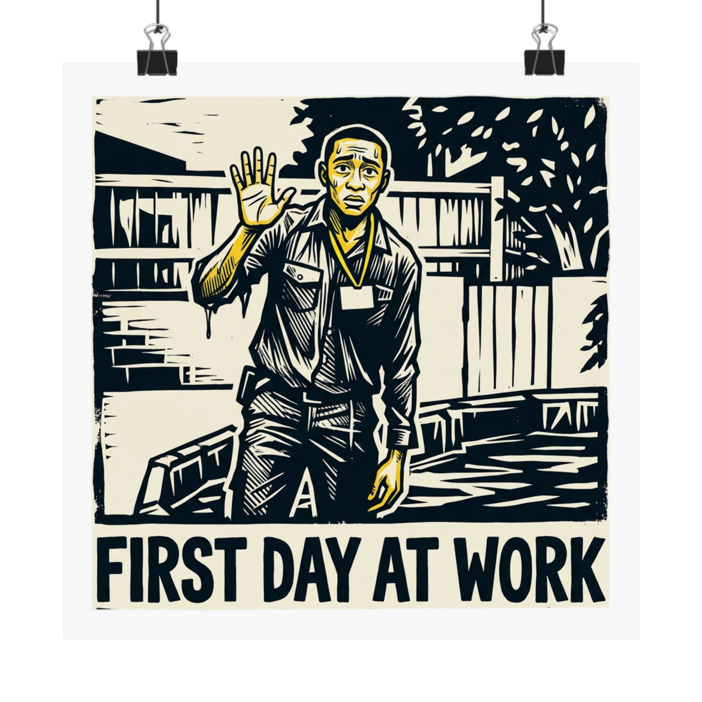 First day at work