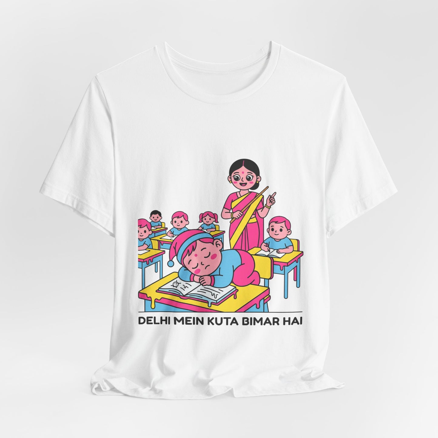 Delhi mein kuta bimar hai