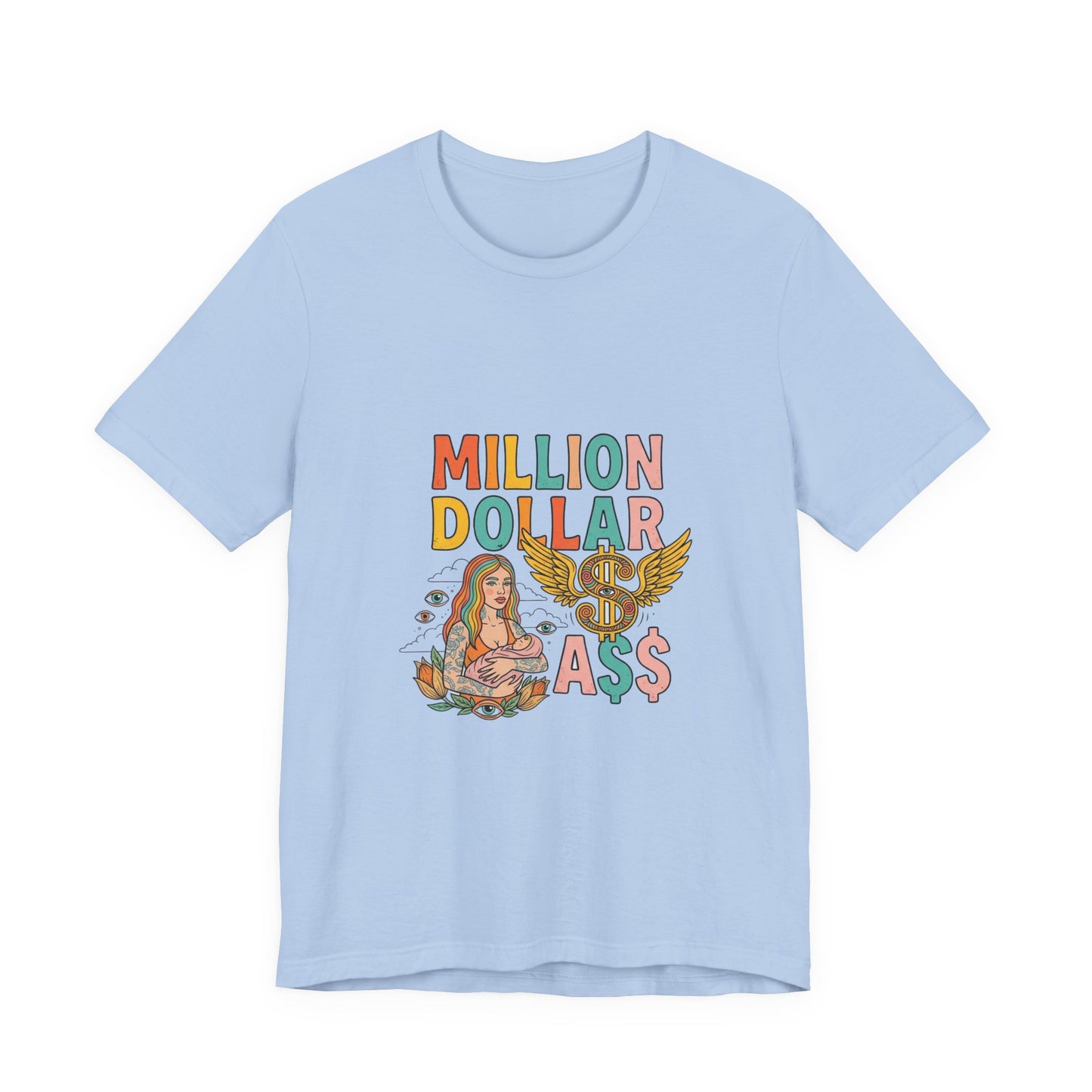 MILLION DOLLAR A$$ (feat. Fler) — Neo-Psychedelic Pop Line-Art