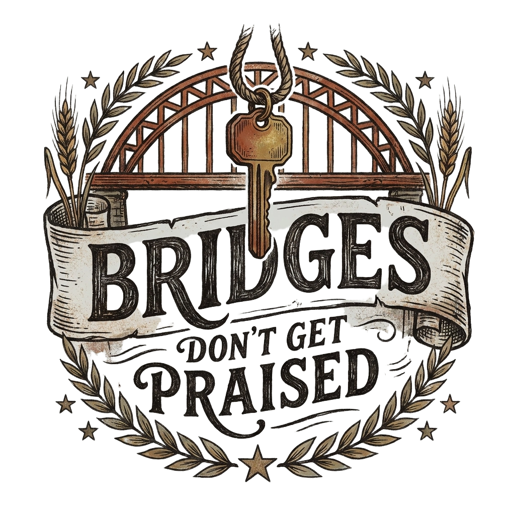 BRIDGES DON’T GET PRAISED