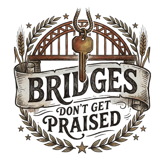 BRIDGES DON’T GET PRAISED