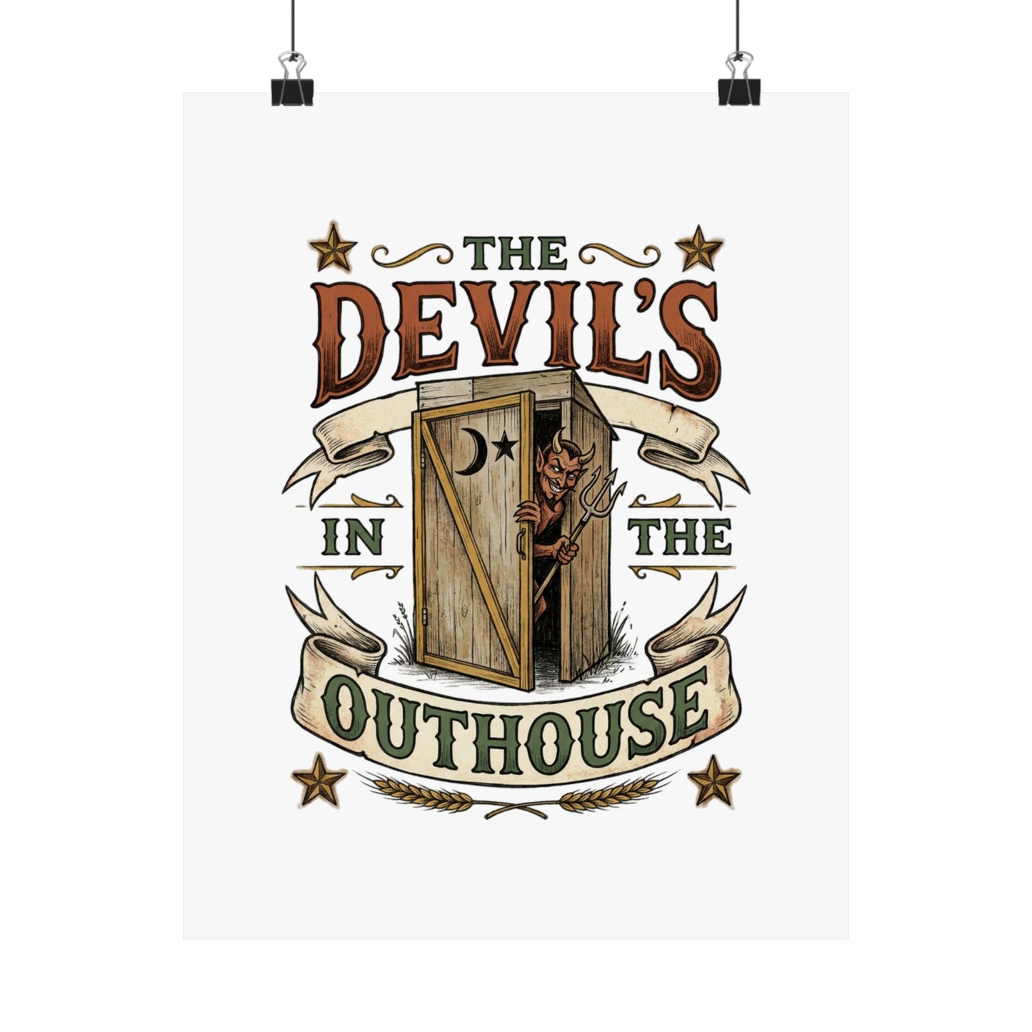 The Devil's In The Outhouse