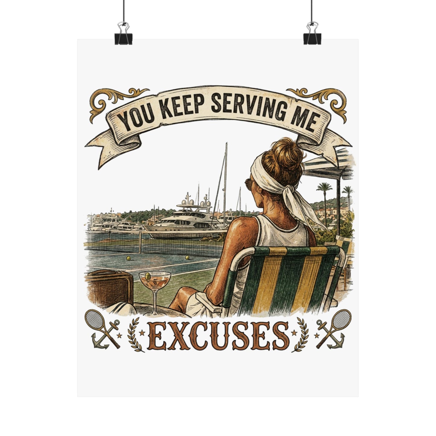 You Keep Serving Me Excuses
