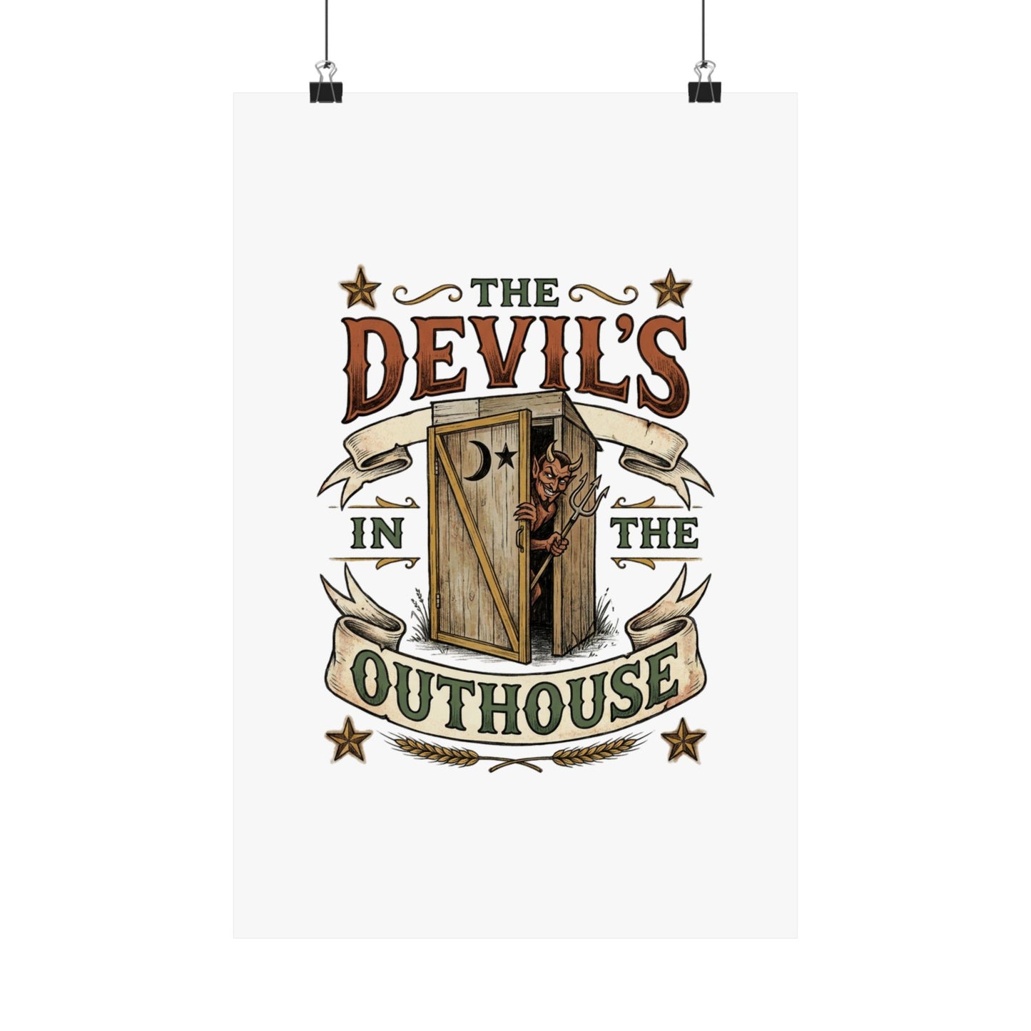 The Devil's In The Outhouse