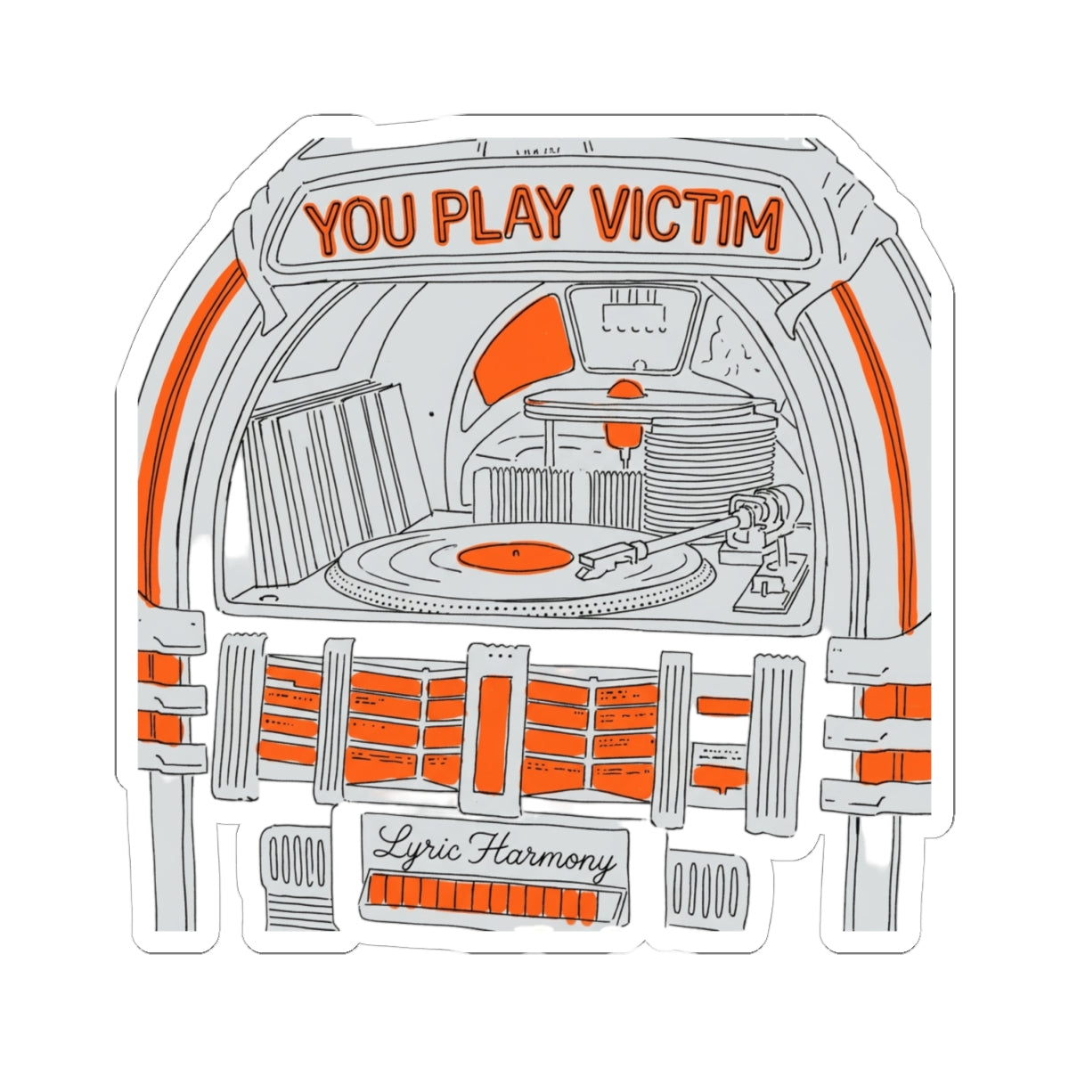You play victim