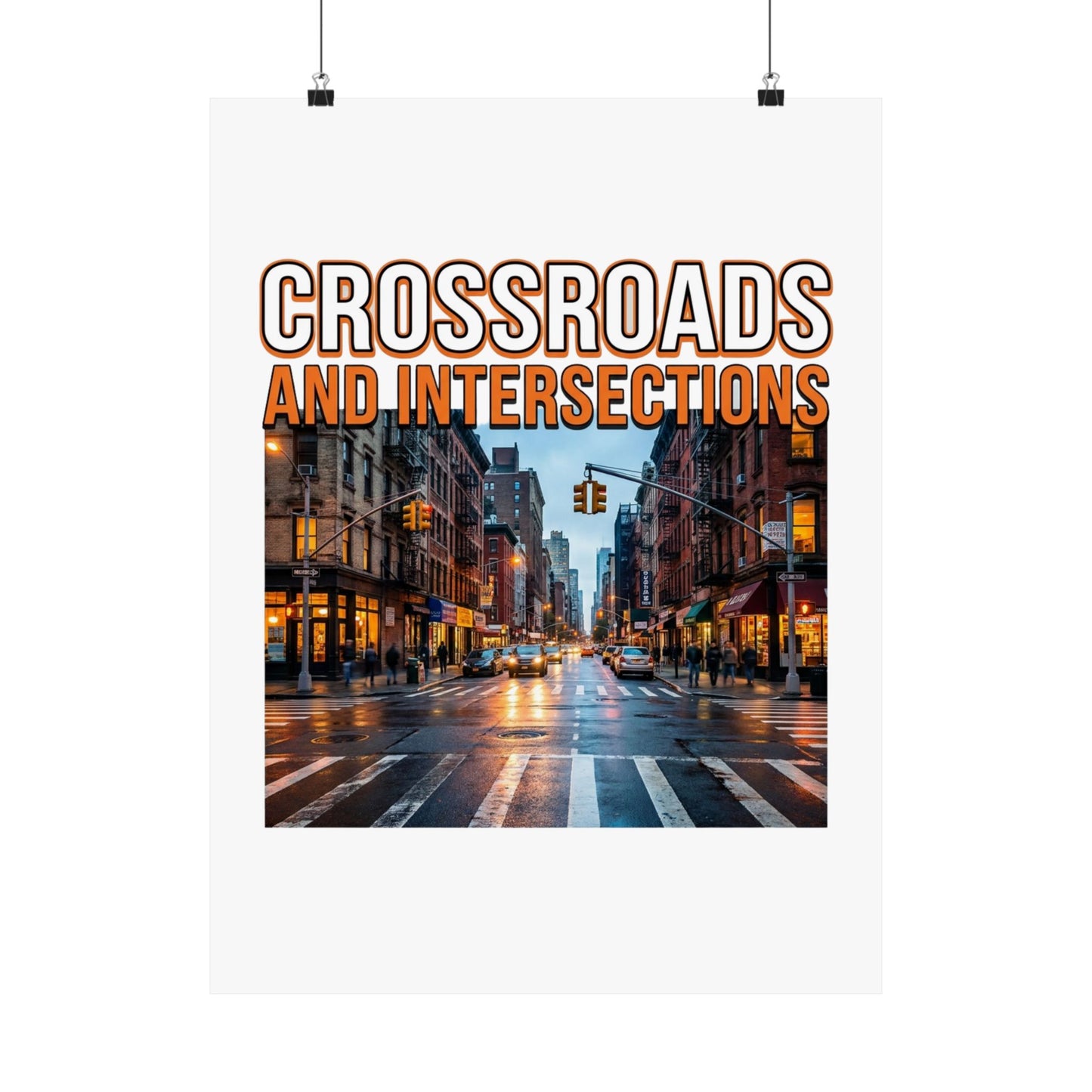 Crossroads and intersections