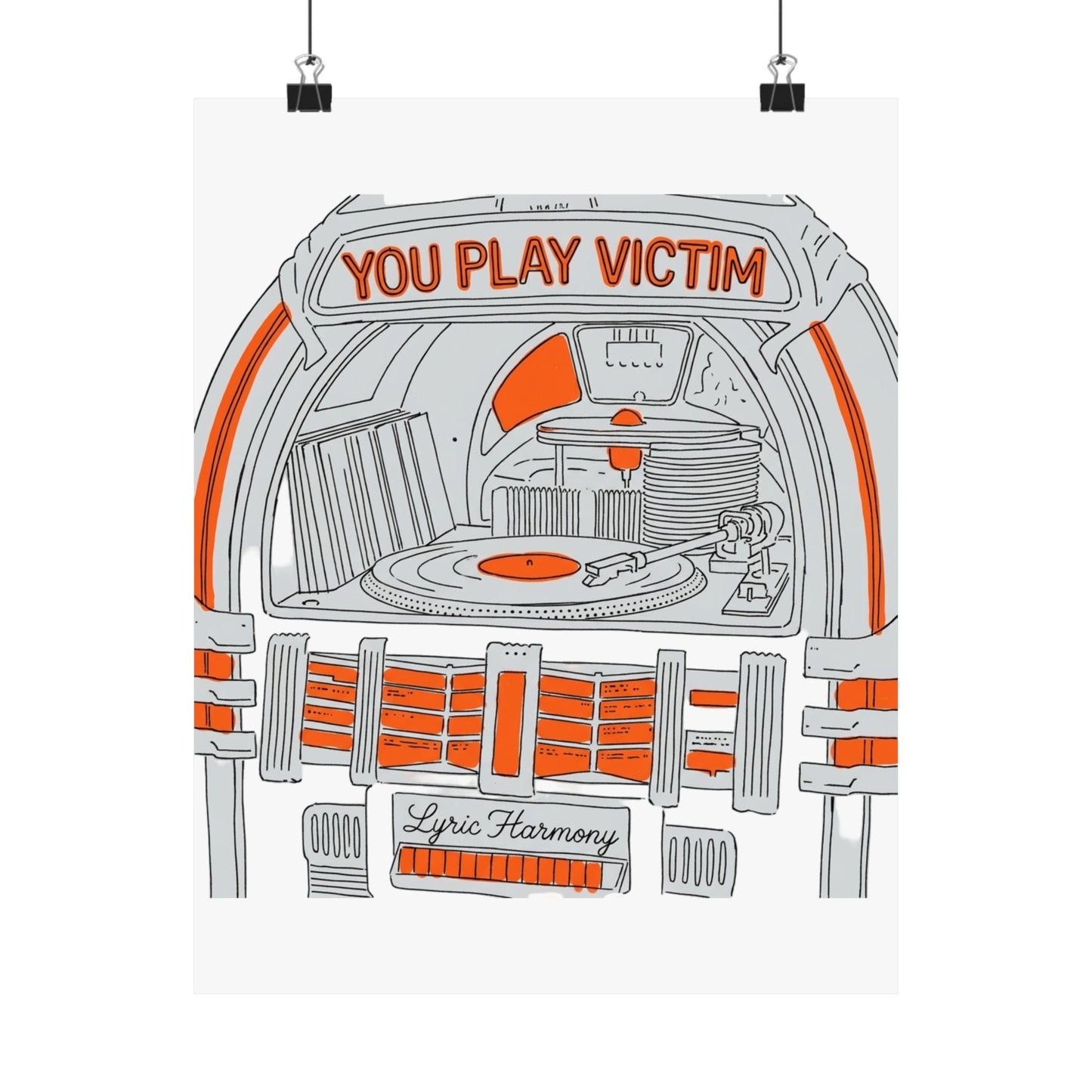 You play victim