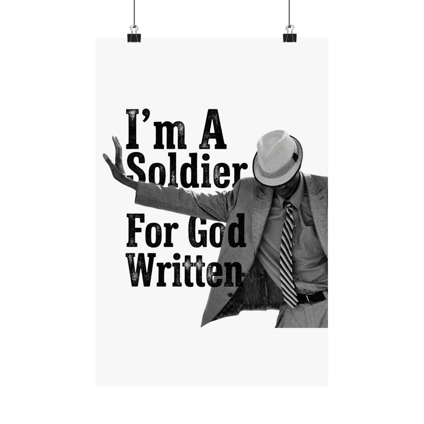 I'm A Soldier For God Written