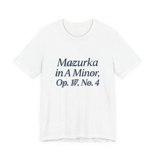 Mazurka in A Minor, Op. 17, No. 4