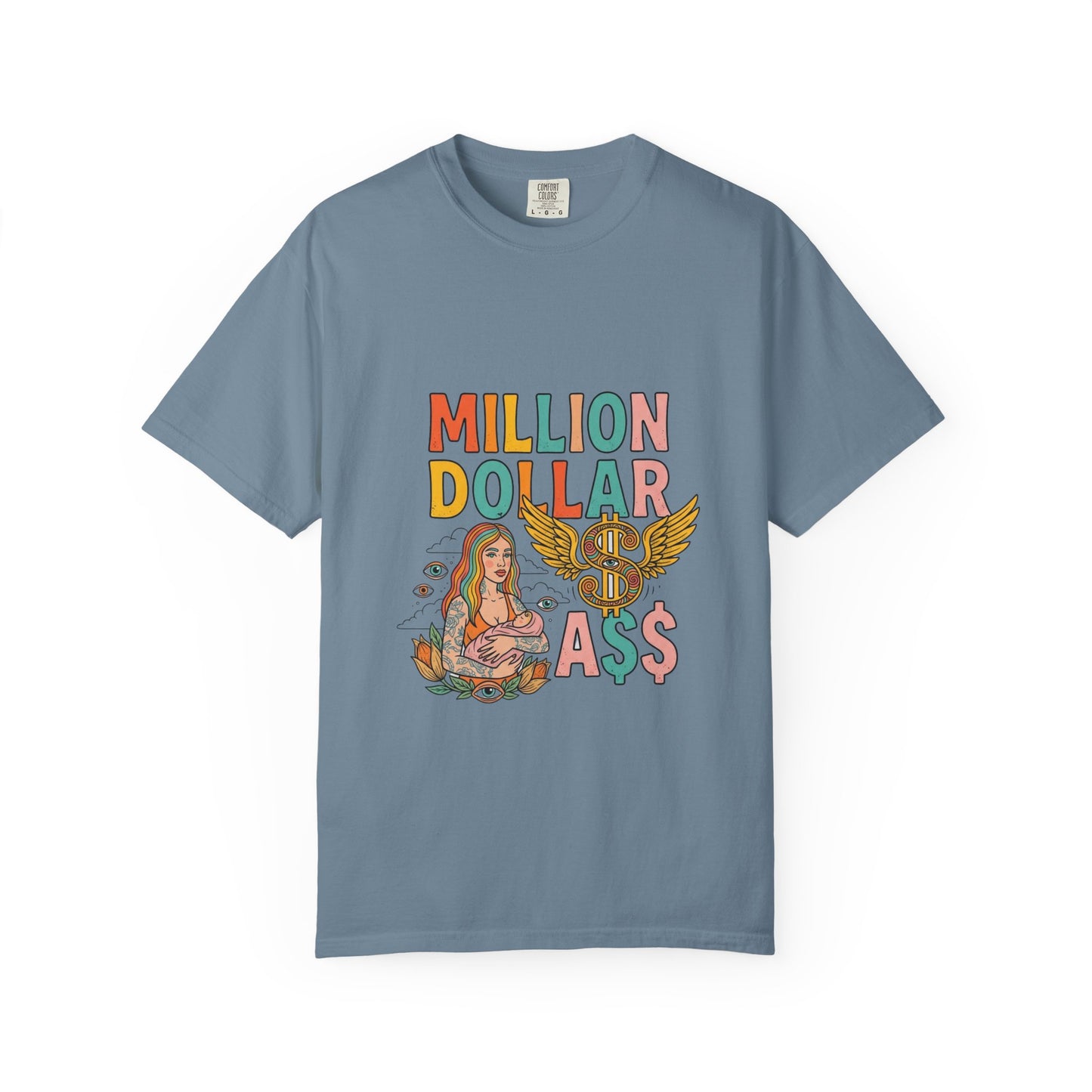 MILLION DOLLAR A$$ (feat. Fler) — Neo-Psychedelic Pop Line-Art