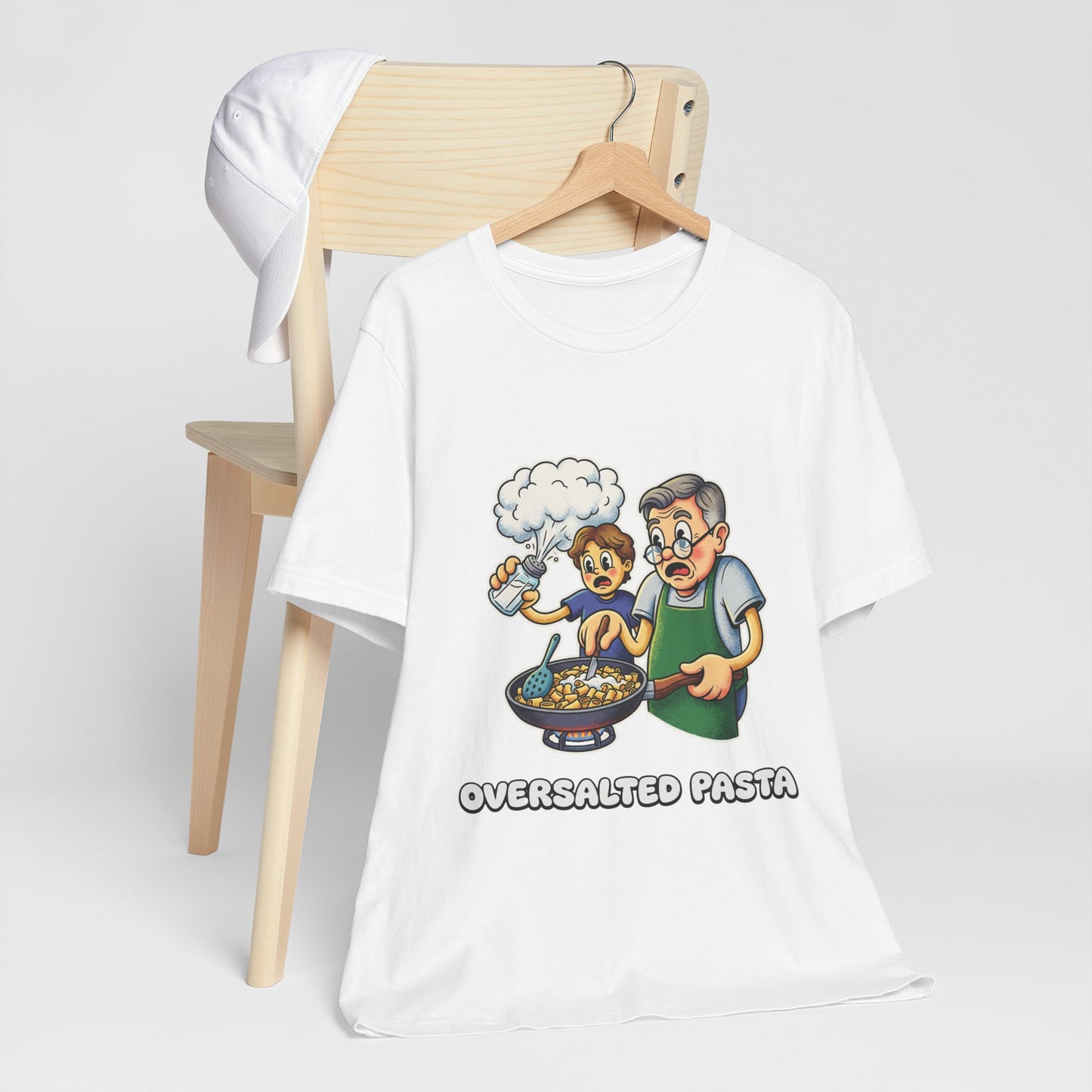 oversalted pasta