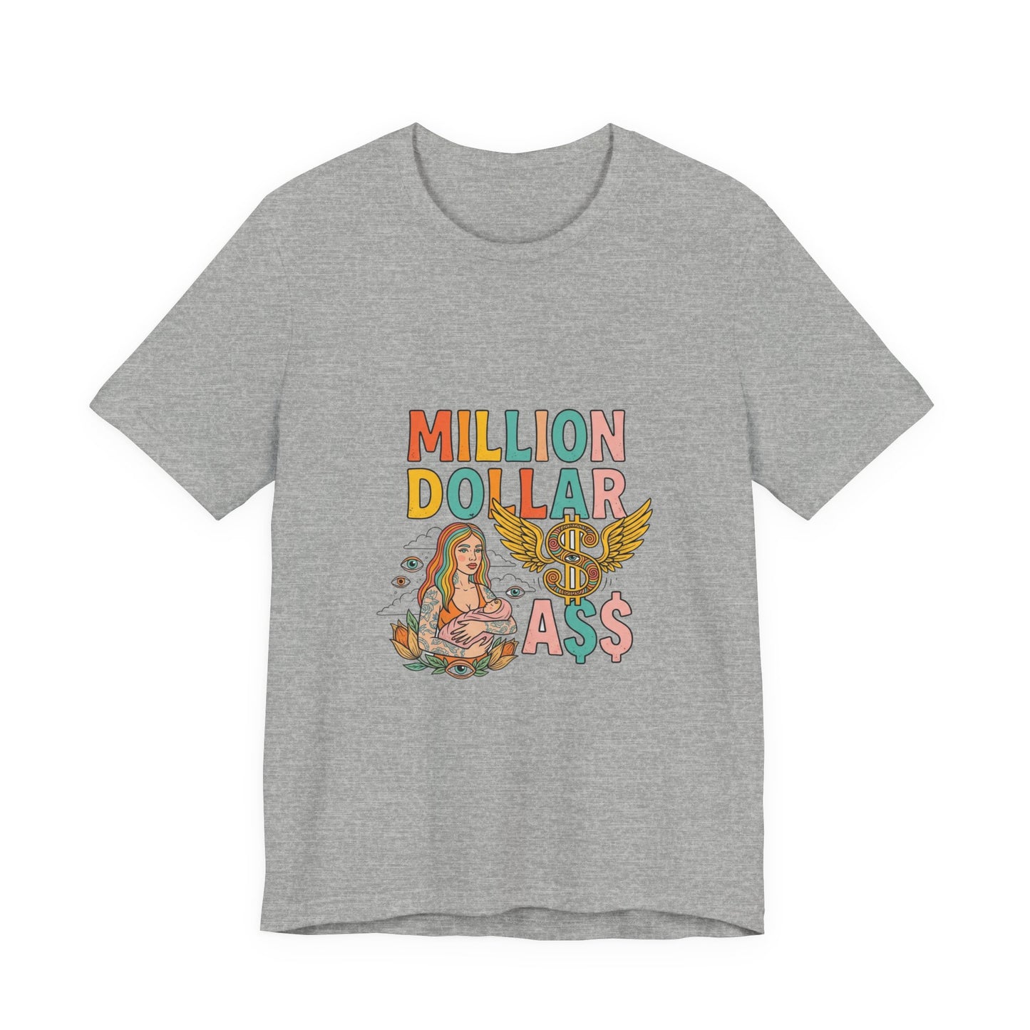 MILLION DOLLAR A$$ (feat. Fler) — Neo-Psychedelic Pop Line-Art