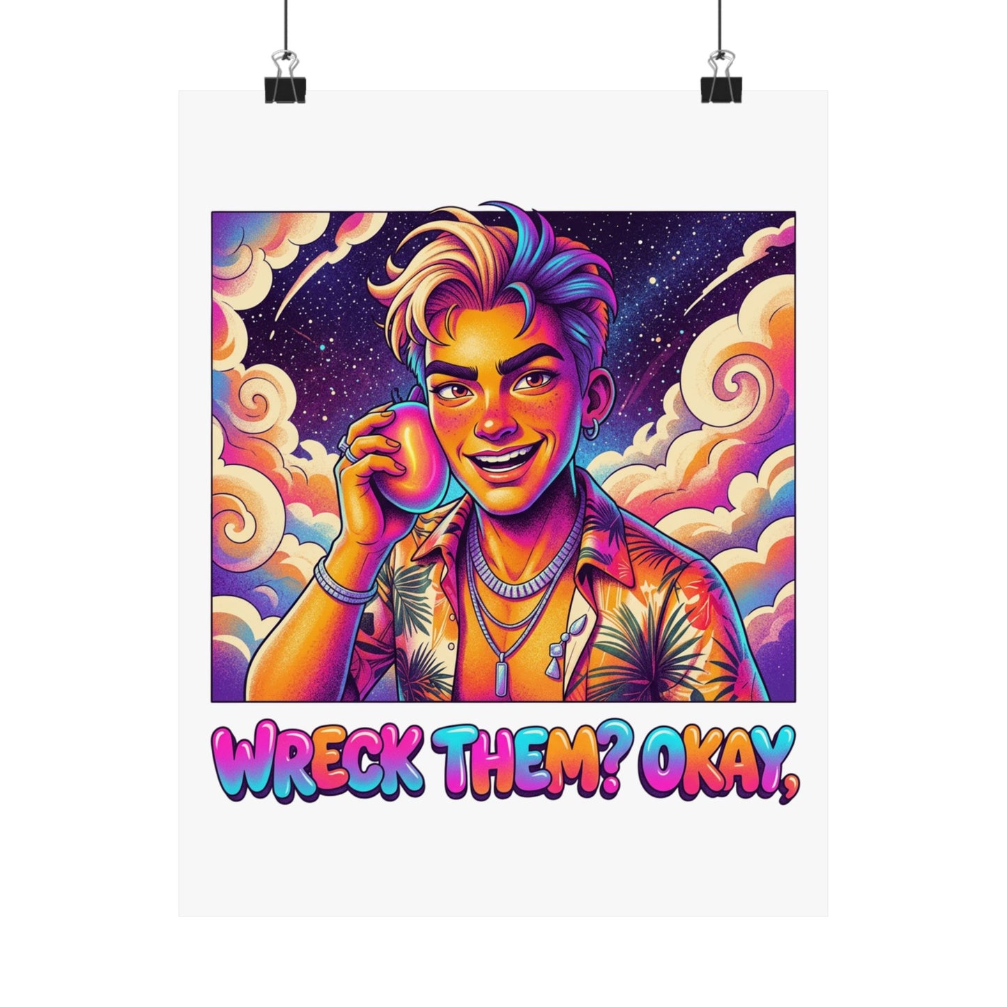 WRECK THEM? OKAY,