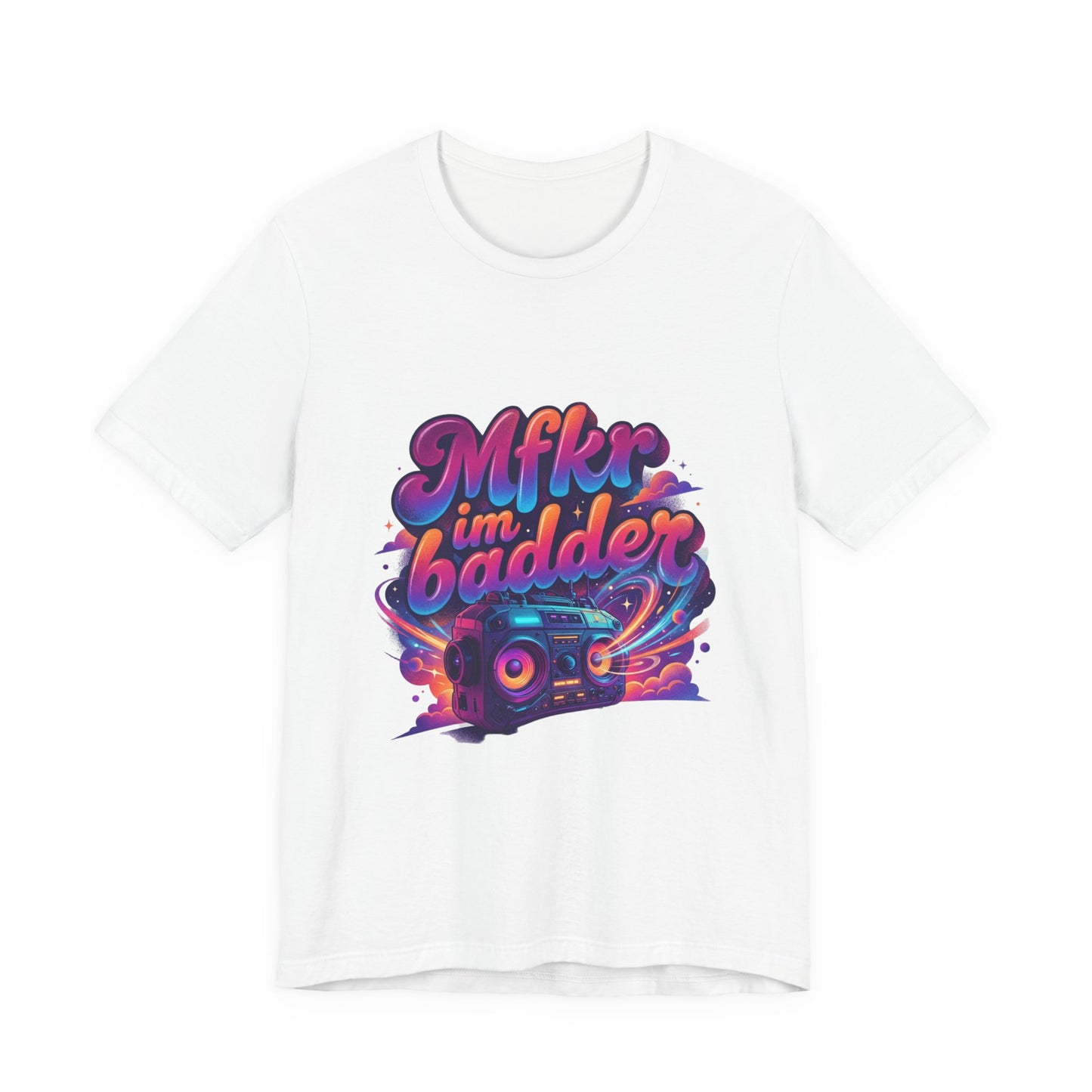 Mfkr im badder — Retro Cosmic Pop Illustration