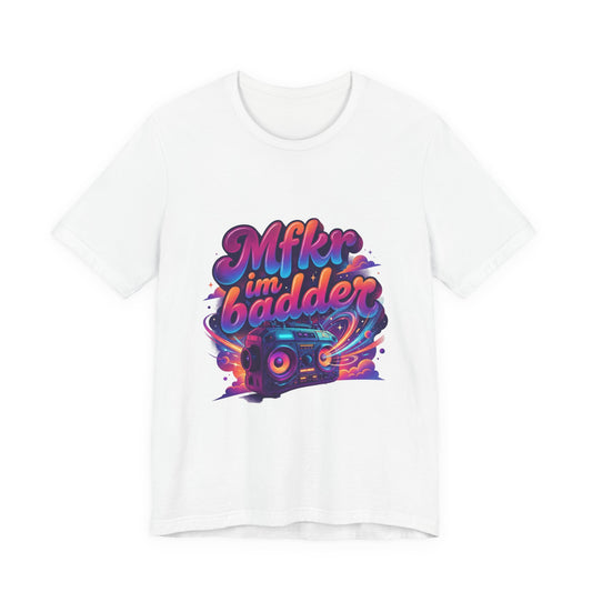 Mfkr im badder — Retro Cosmic Pop Illustration