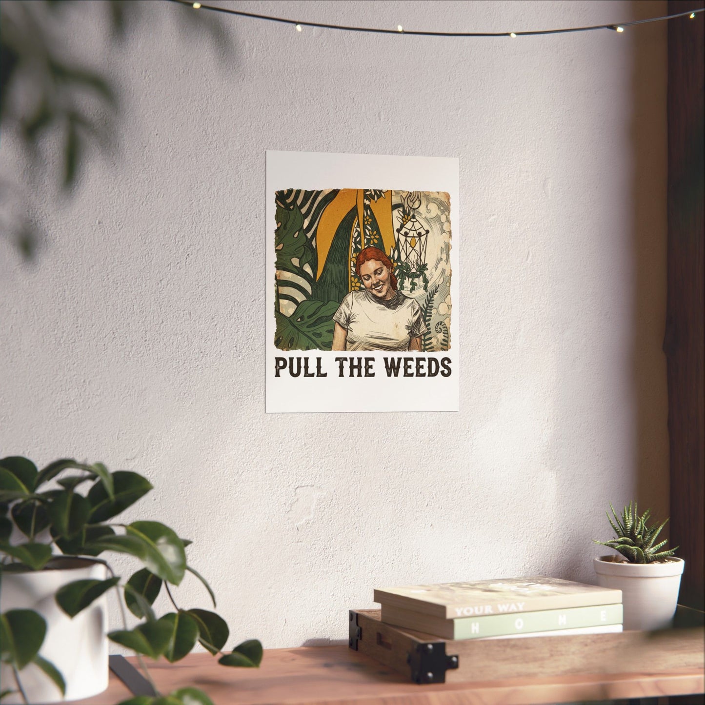 Pull the weeds