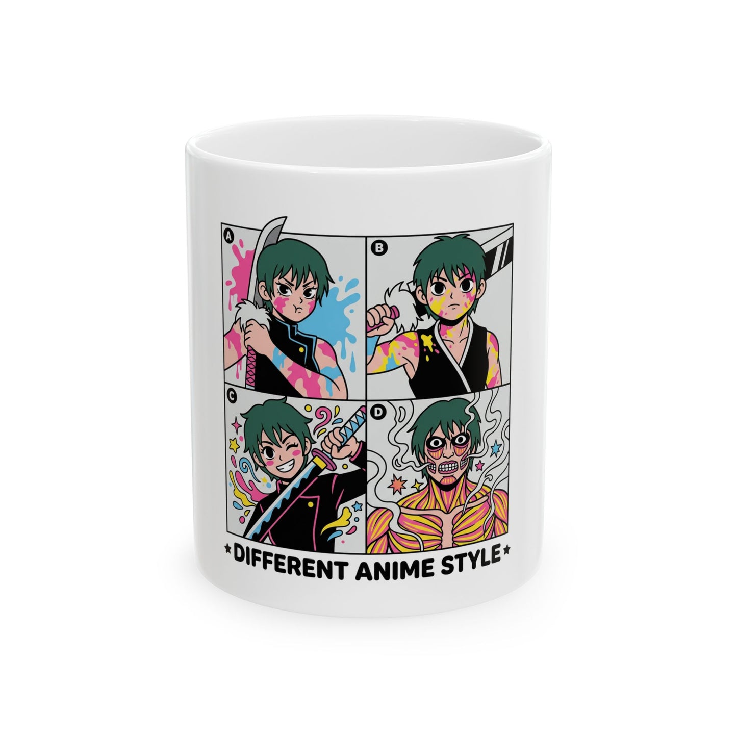 Different Anime Style