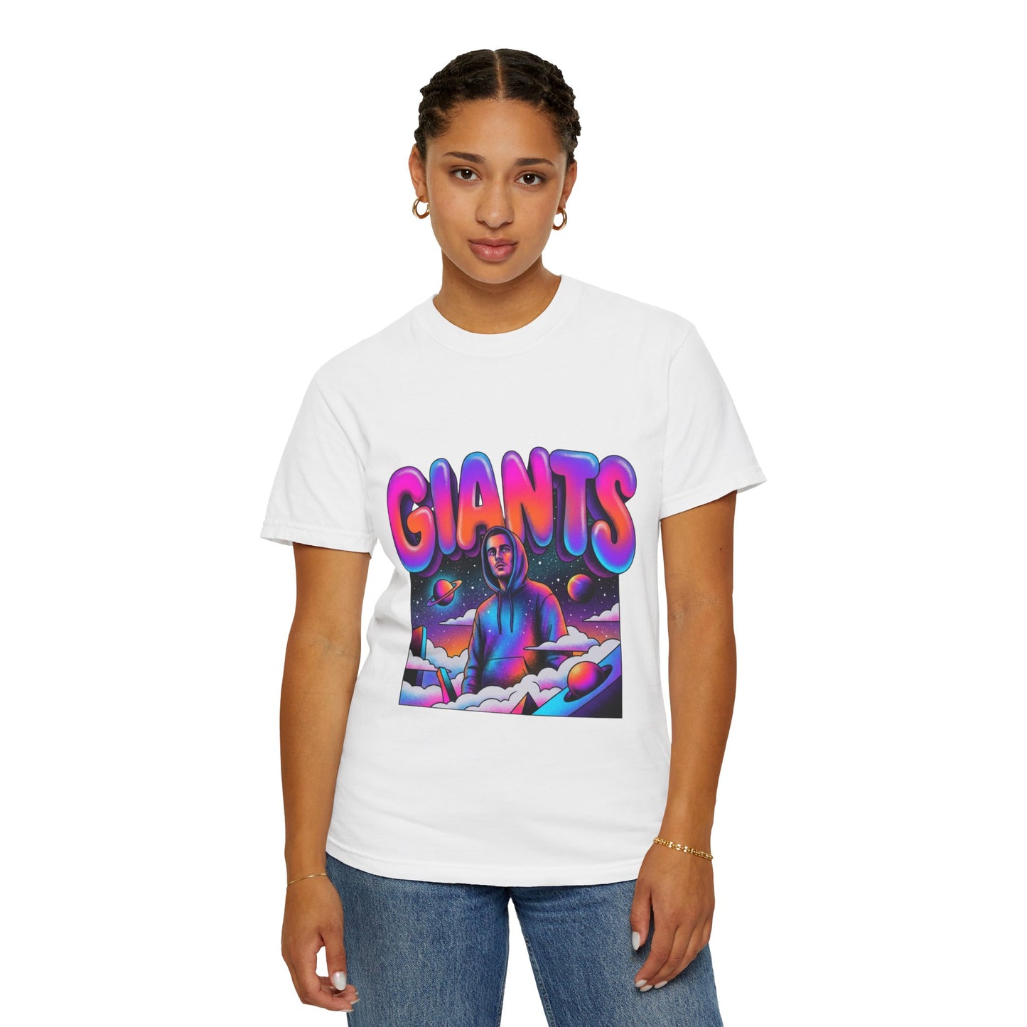 Giants — Retro Cosmic Pop Illustration
