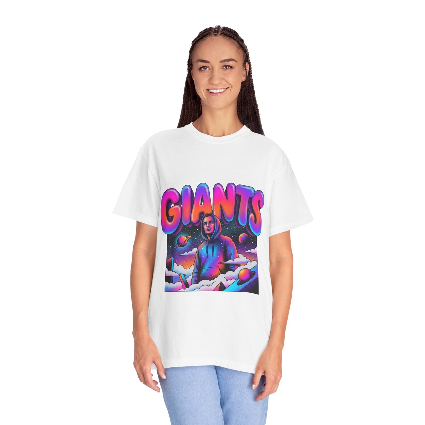 Giants — Retro Cosmic Pop Illustration