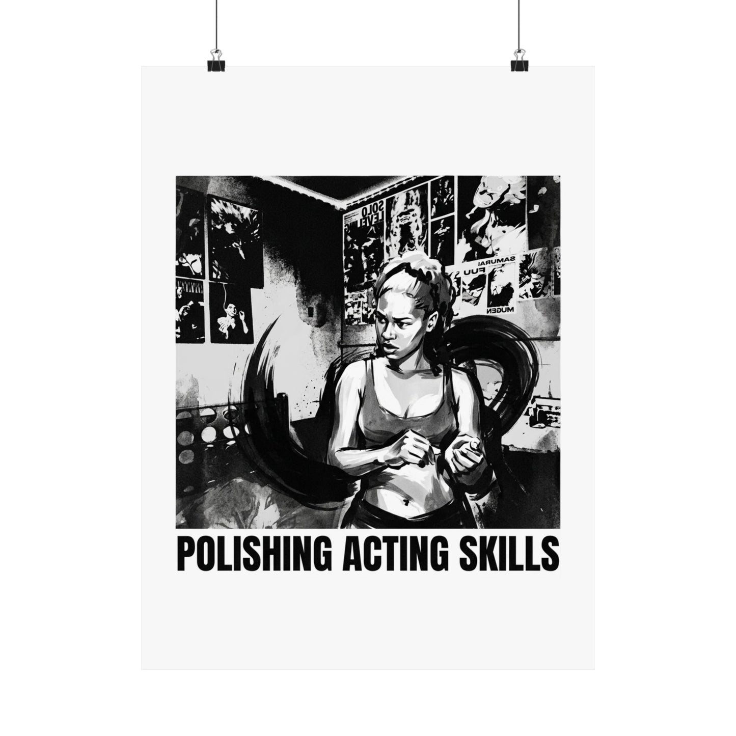 Polishing acting skills