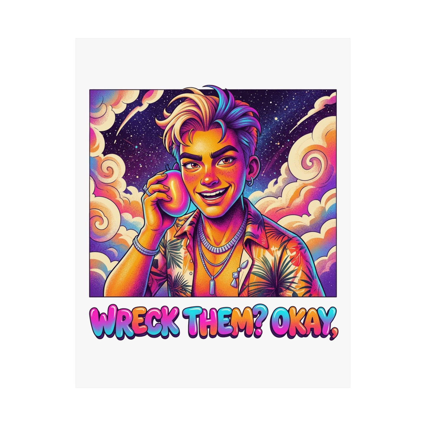 WRECK THEM? OKAY,