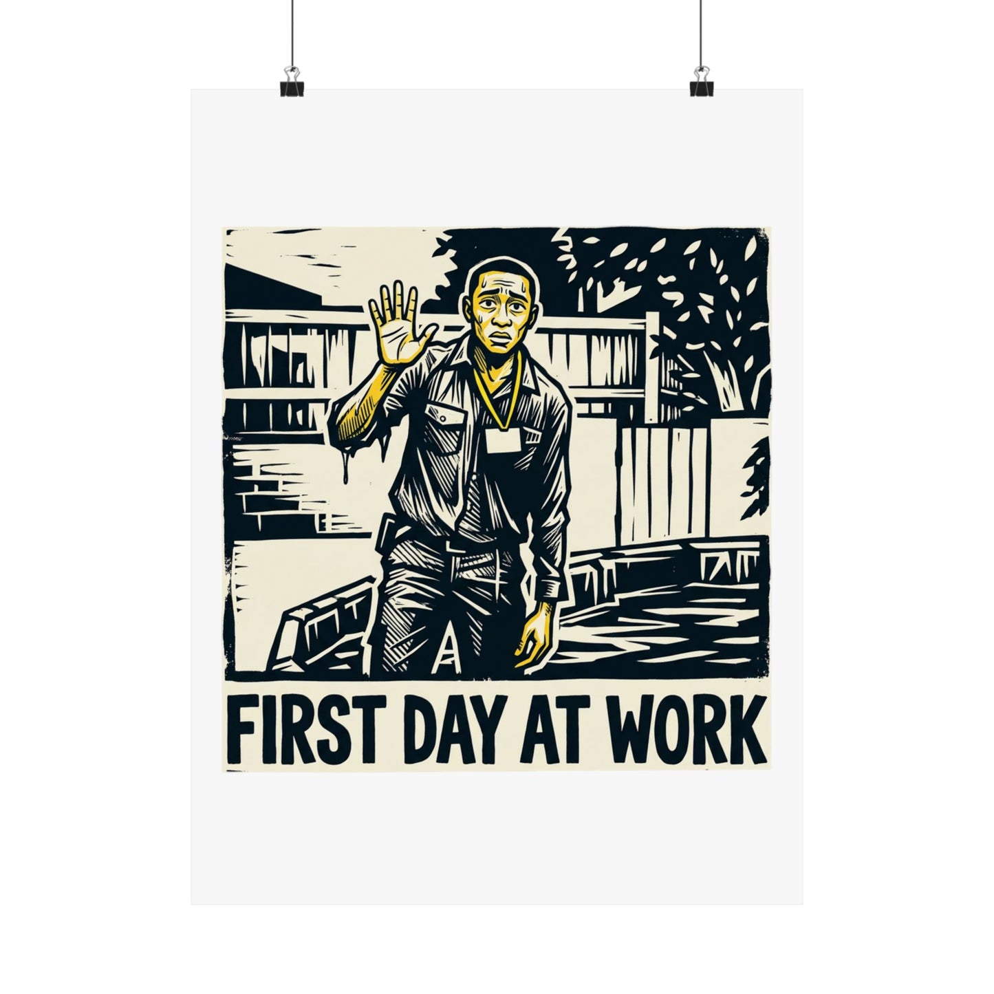 First day at work