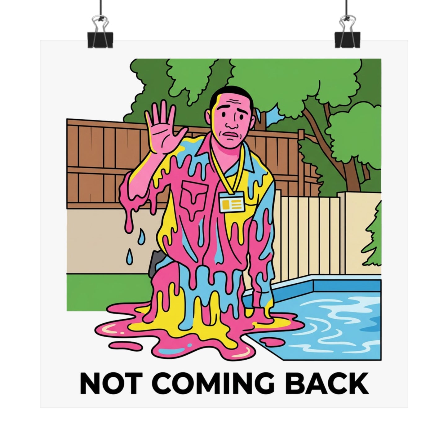 Not coming back