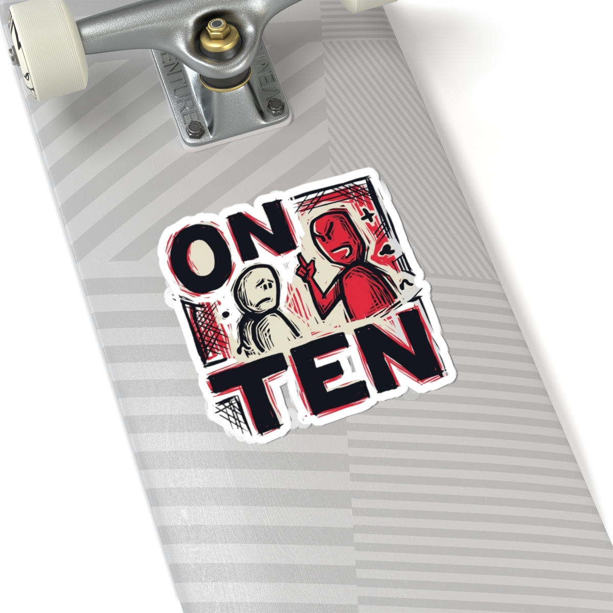 on ten