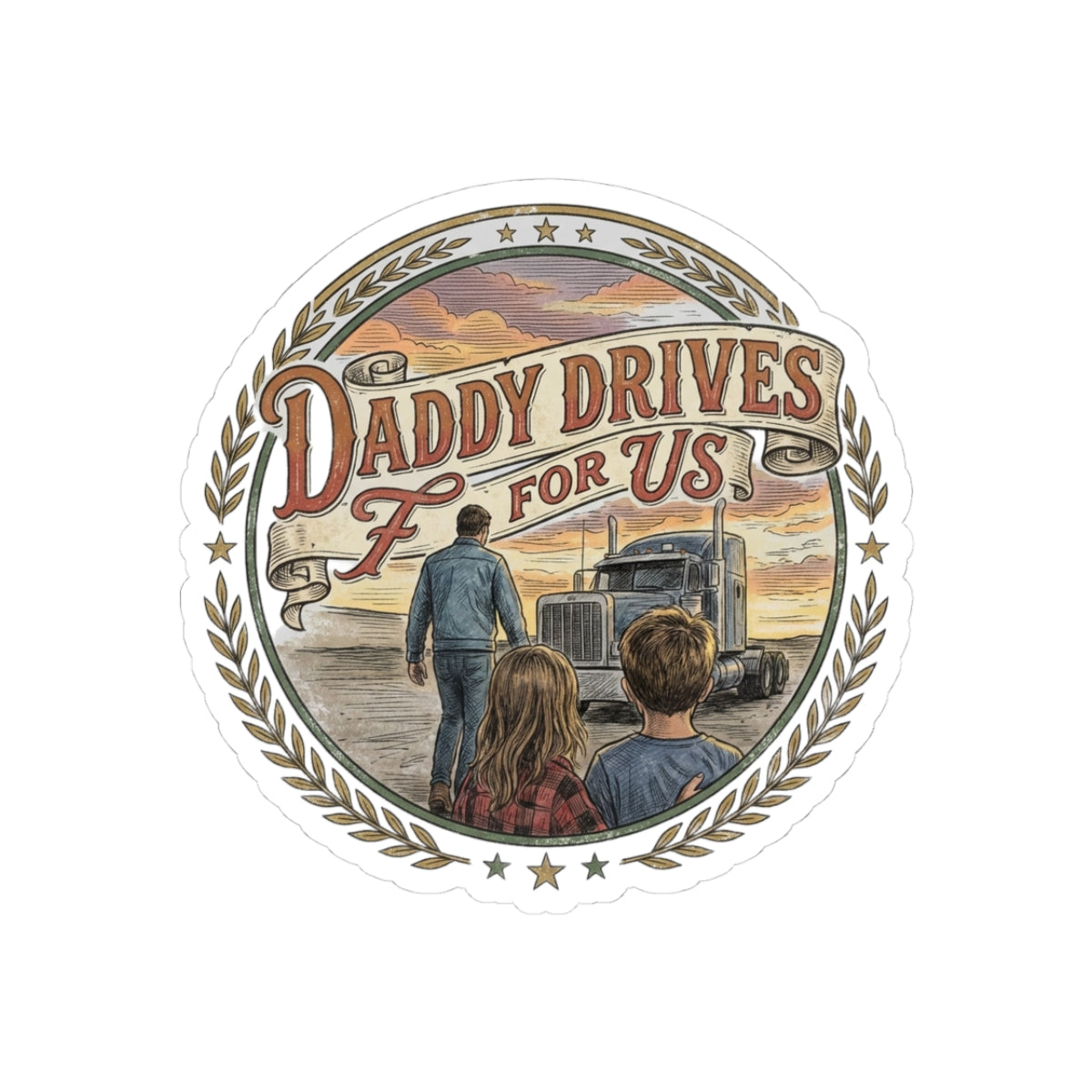 Daddy Drives For Us