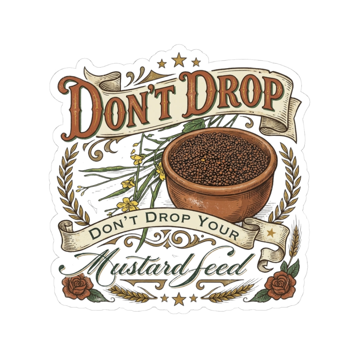 Don't Drop Your Mustard Seed
