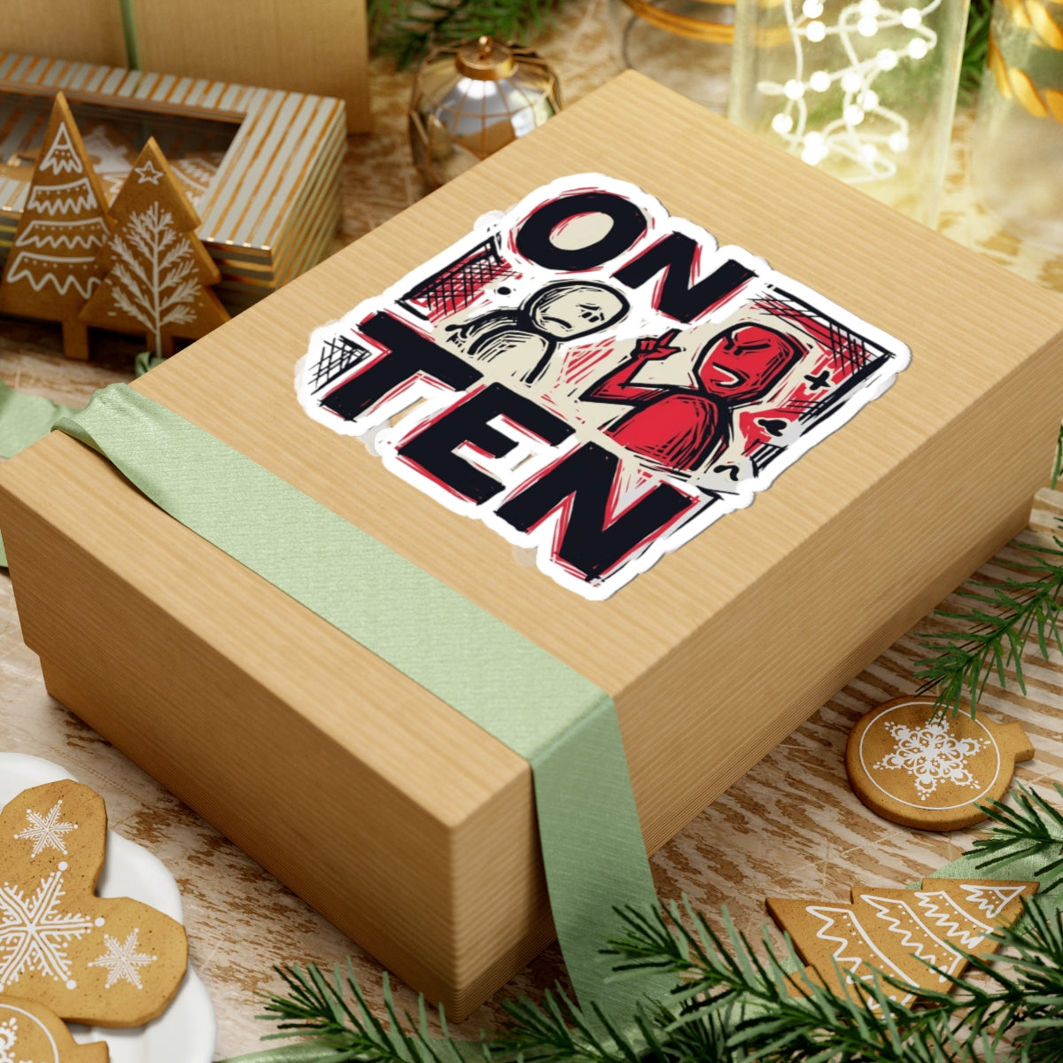 on ten