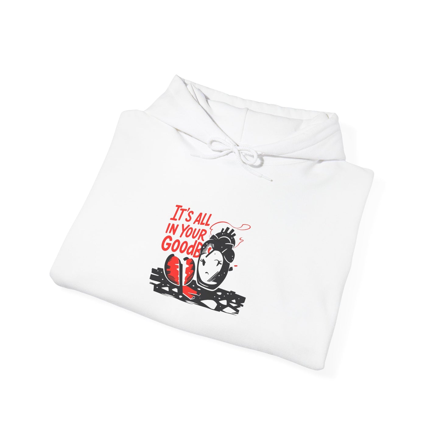 A Boy Brushed Red Living In Black And White