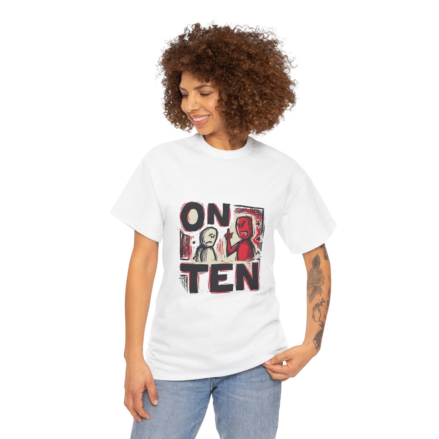on ten