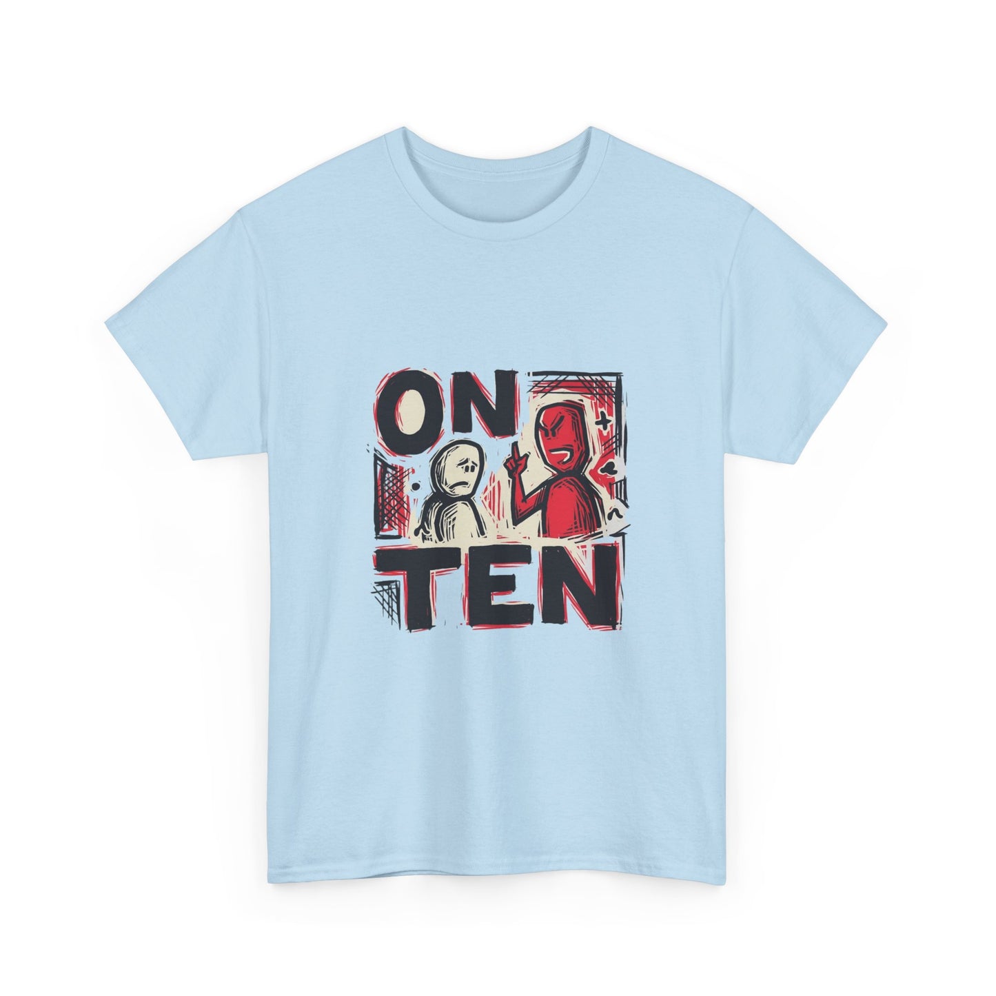 on ten
